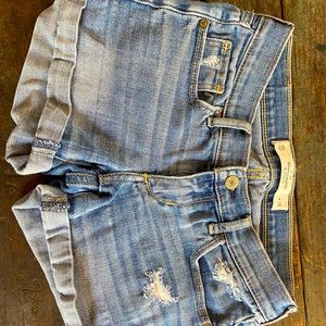 Abercrombie short shorts size 00/24